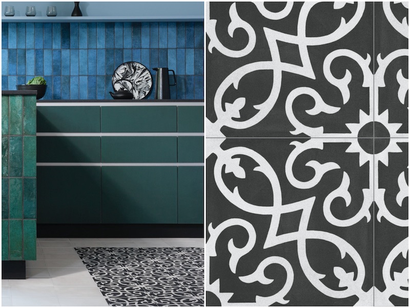 Patterned Floor Tiles