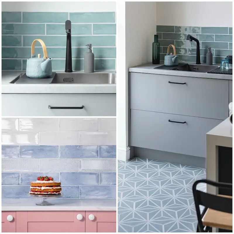 Classic Brickbond Kitchen Tiles