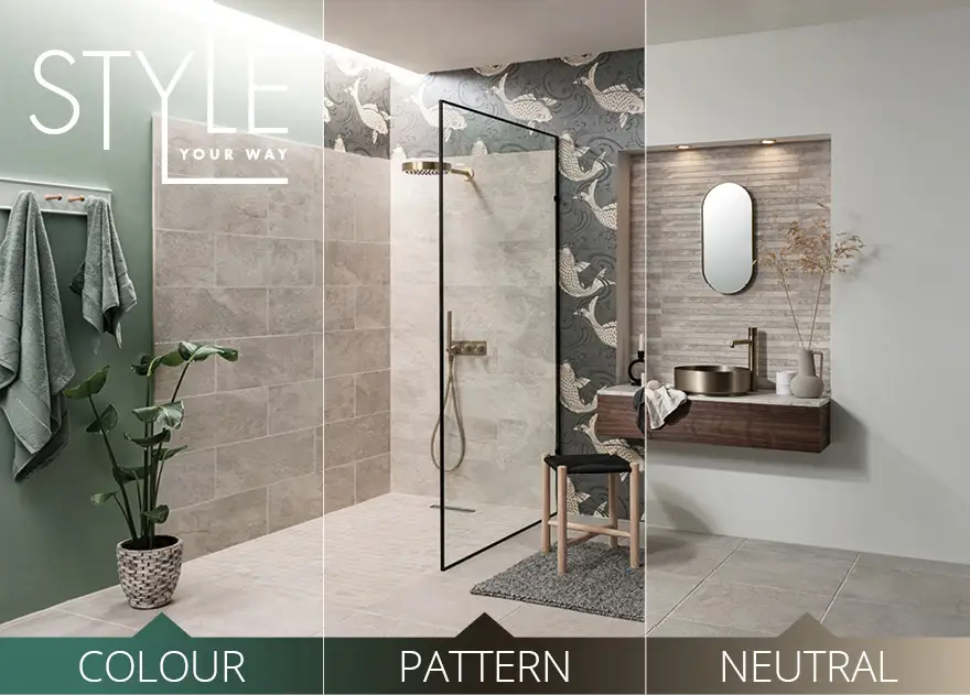 3 Creative Ways to Style Neutral Bathroom Tiles