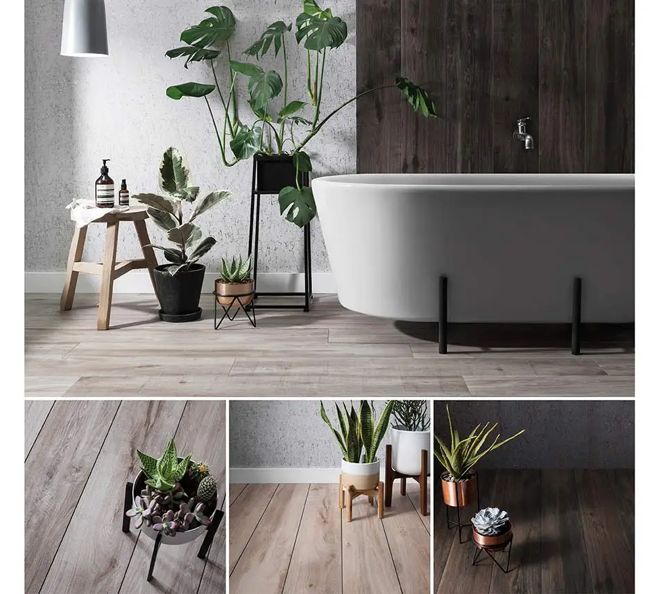Aspenwood wood effect floor tiles
