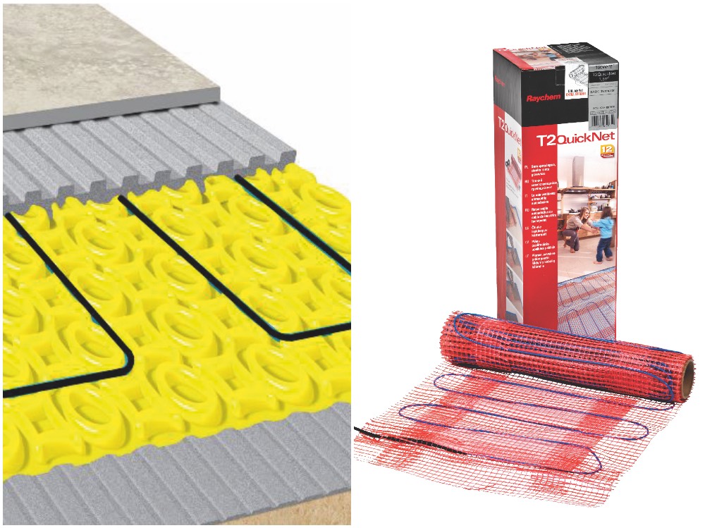 Quick Net underfloor heating