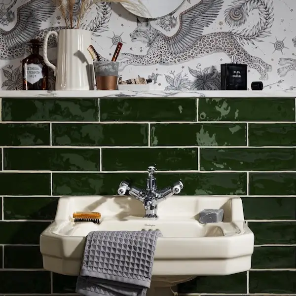 Green Bathroom Ideas to Revive a Space