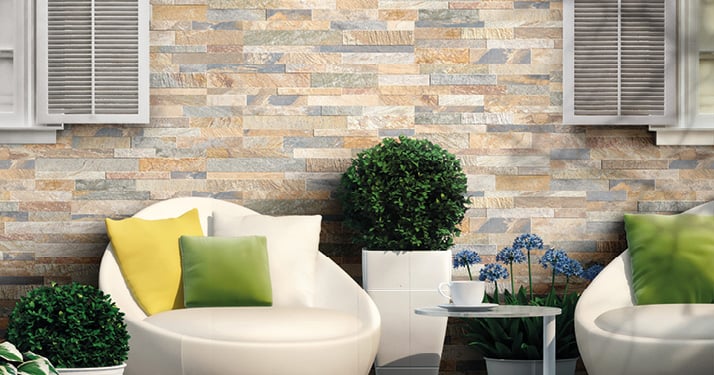 Slate Mix Cladding