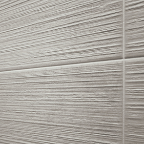 Close up of the texture of the timeless saw perla tile.