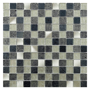 Atlas Fusion Glass/Metal Mix Mosaic - Wall Tile by GEMINI from CTD Tiles