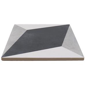 Cuban Black Block Tile - 223x223mm