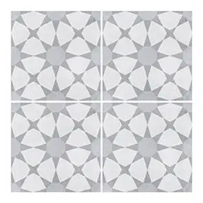 Cuban Silver Star Tile - 223x223mm