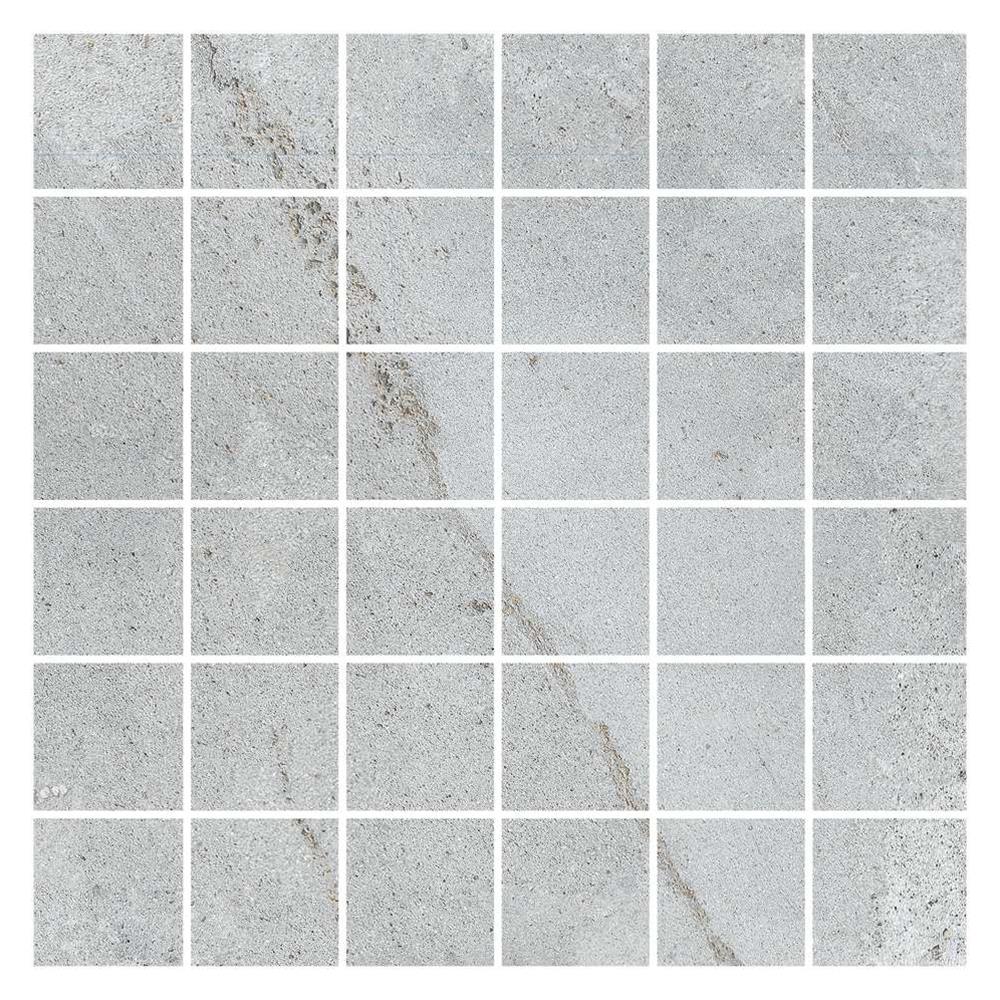 Palace Cool Slate Mosaic Matt Tile - 300x300mm