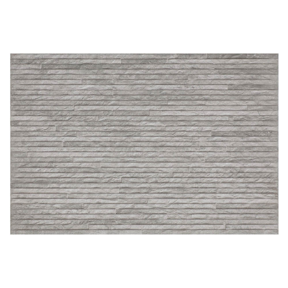 Montecarlo Light Grey Split Face Tile - 675x455mm