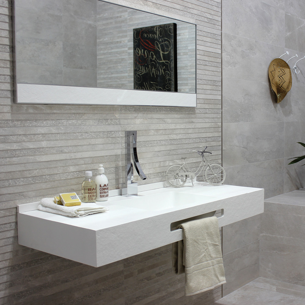 Nature Grey Ceramic Wall Tile by GEMINI from CTD Tiles