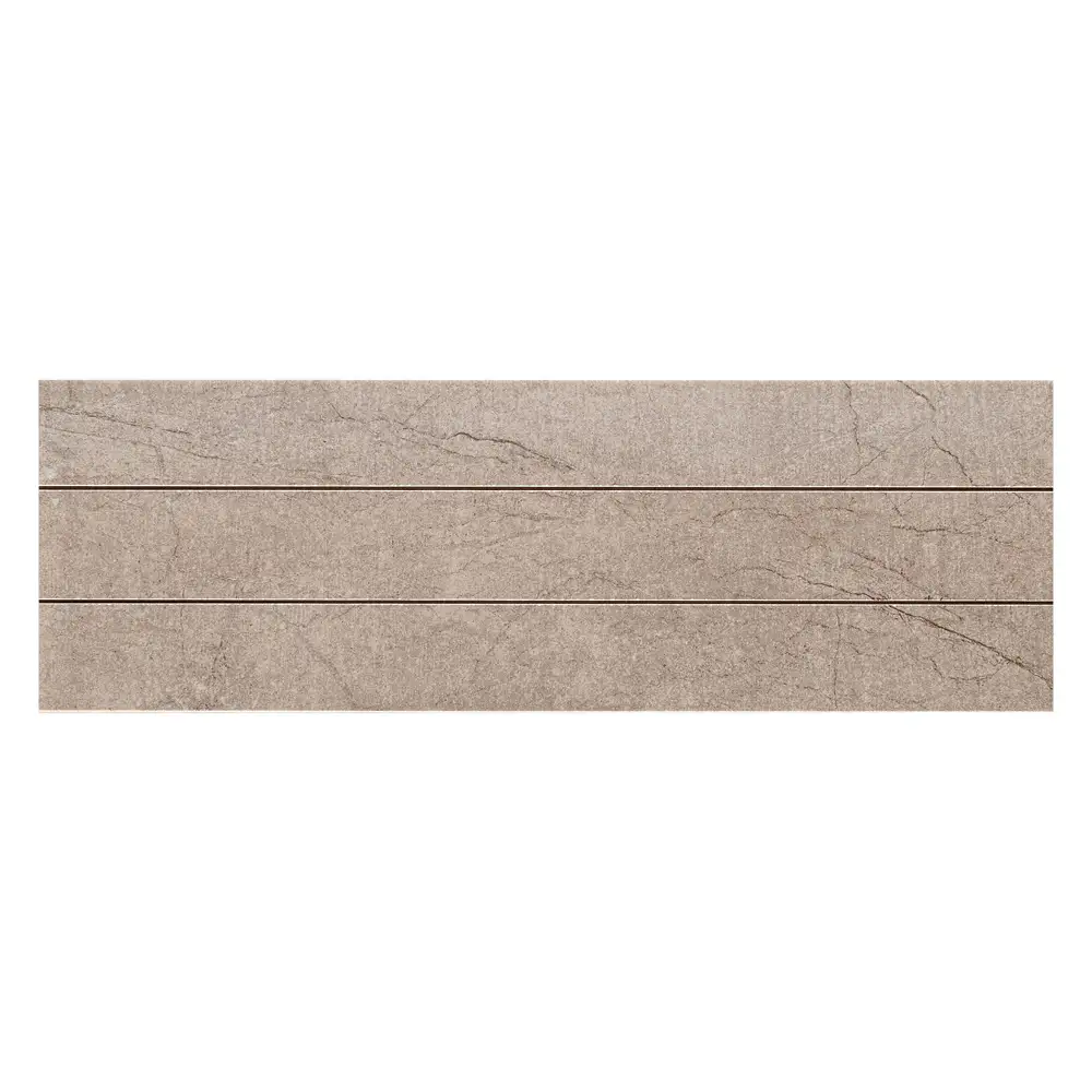 Stone by Stone Brown Scored Tile - 600x200mm