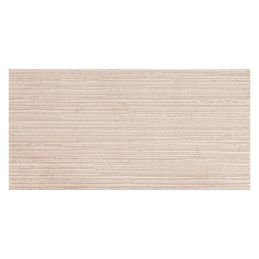 Rust Beige Scraped Décor Tile - 600x300mm