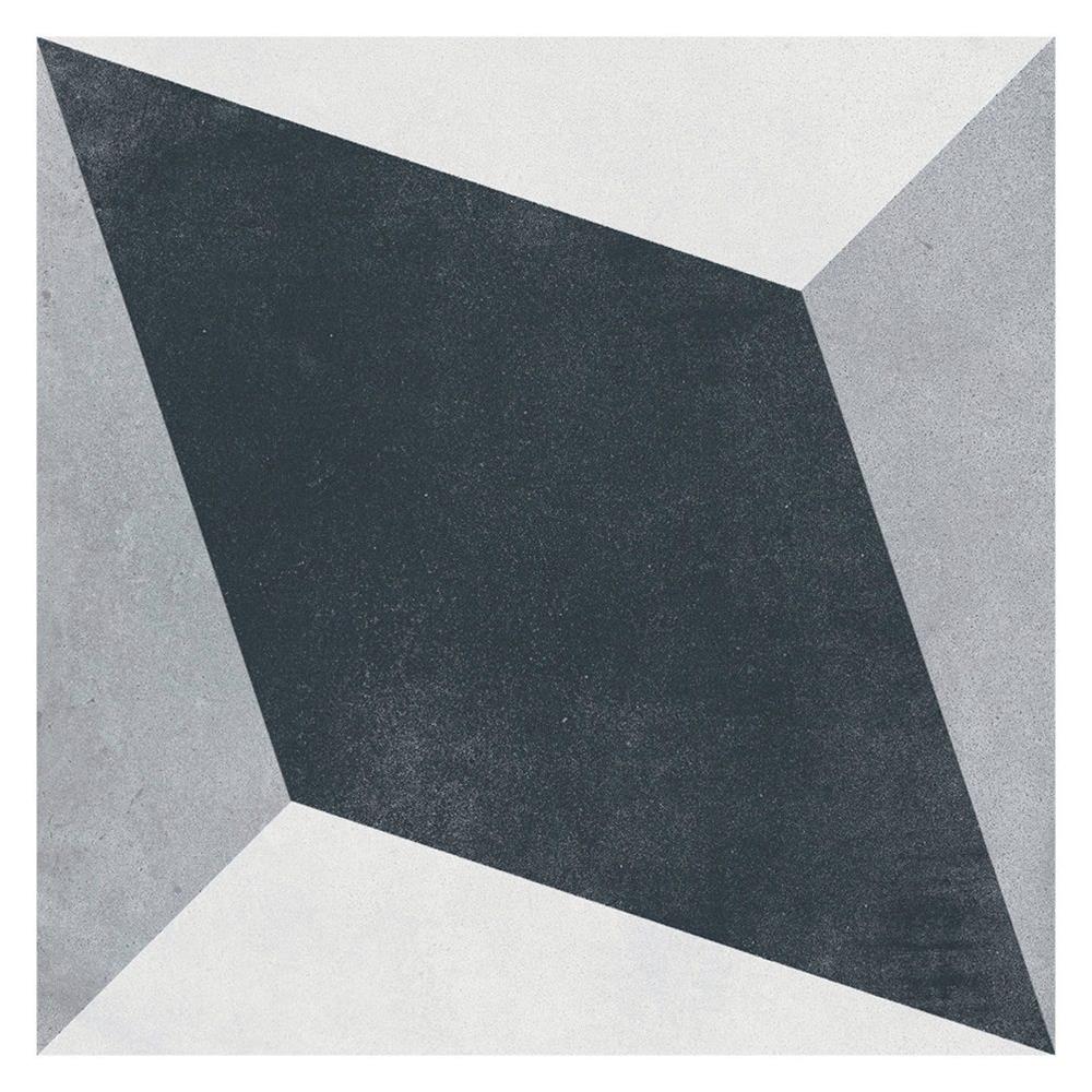 Cuban Black Block Tile - 223x223mm