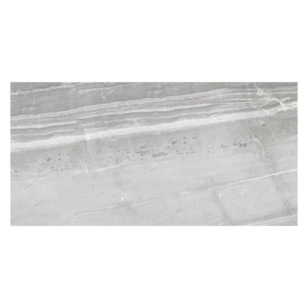 Bortolo Grey Gloss Tile - 600x300mm