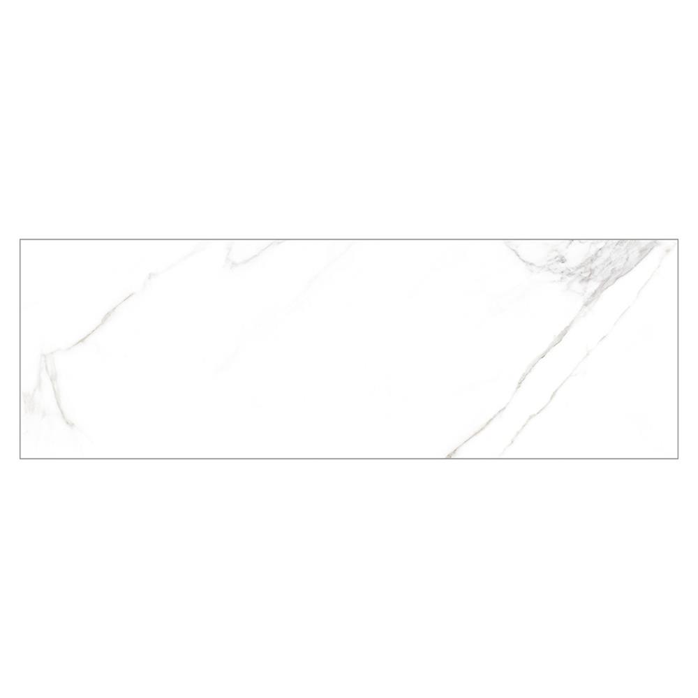 B&W Star White Gloss Wall Tile - 900x300mm