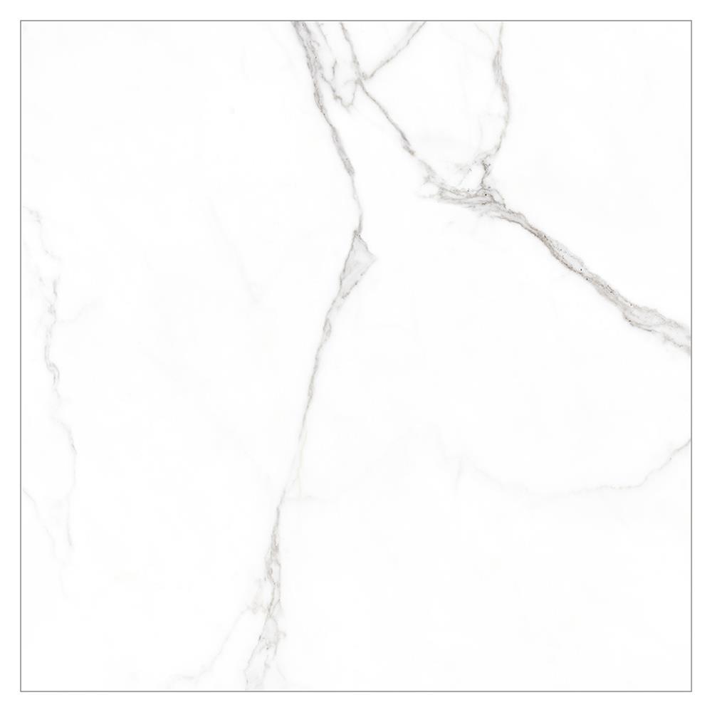 B&W Star White Semi Polished Wall and Floor Tile - 600x600mm