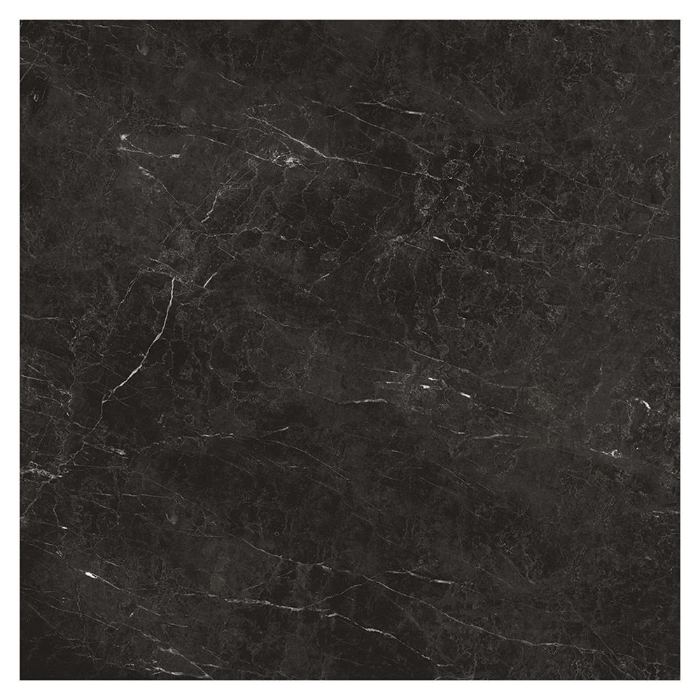 B&W Star Black Semi Polished Wall and Floor Tile - 600x600mm
