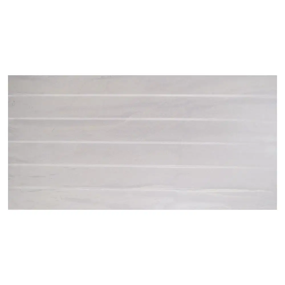 Storm Light Grey Shutter Décor Wall Tile - 600x300mm
