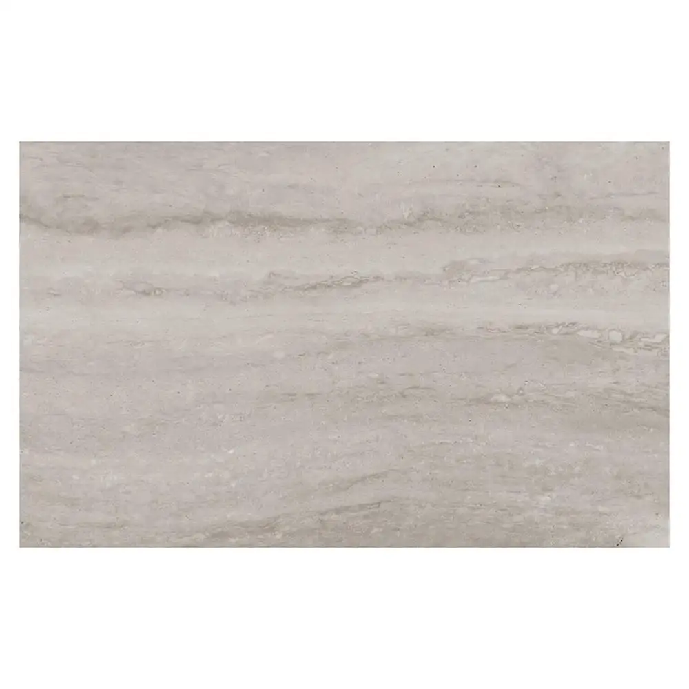 Brescia Light Grey Travertine Effect Wall Tile - 400x250mm