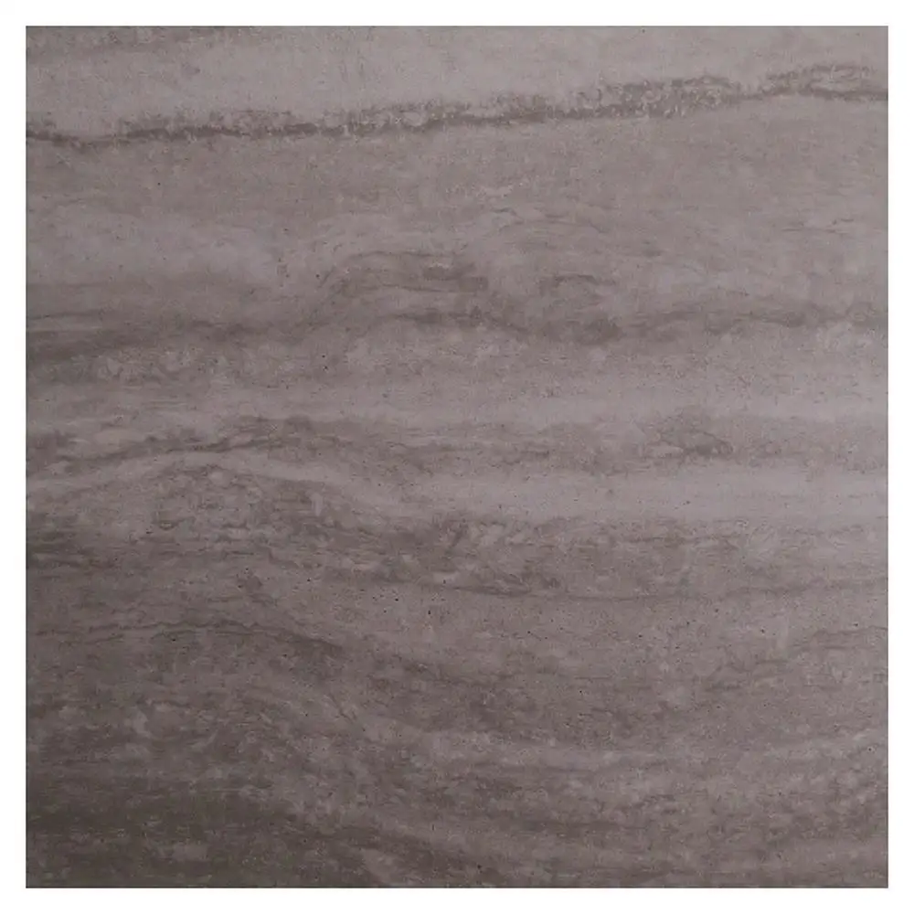 Brescia Grey Travertine Effect Tile - 450x450mm