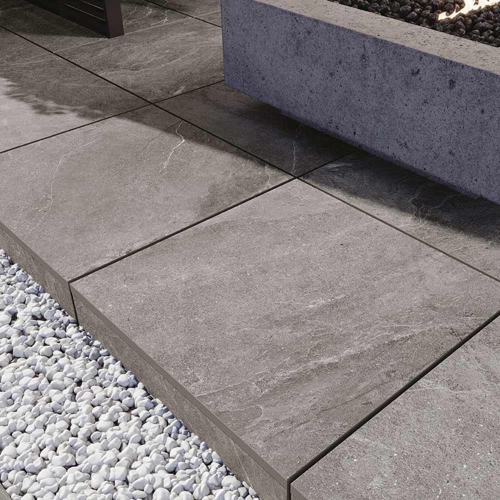 Cliff Light Grey Outdoor Tile 600x600x20mm