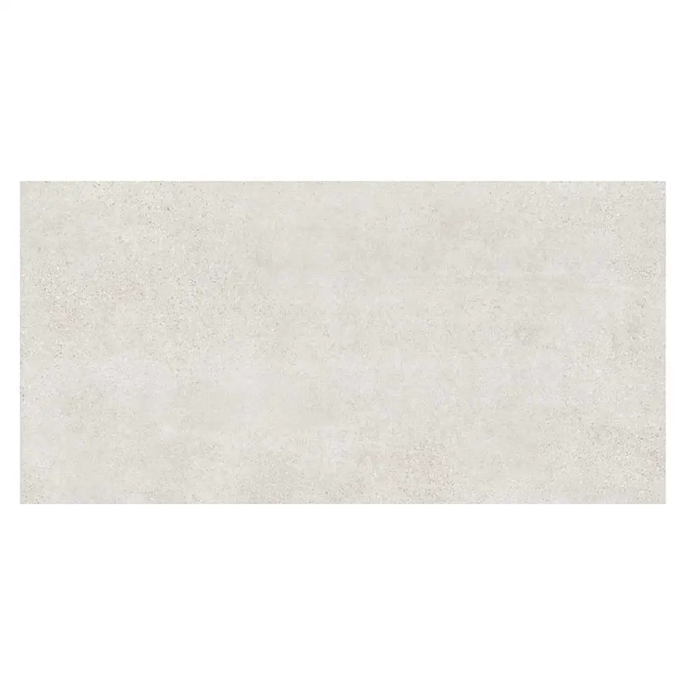 Paleo White Rectified Matt Tile - 600x300mm