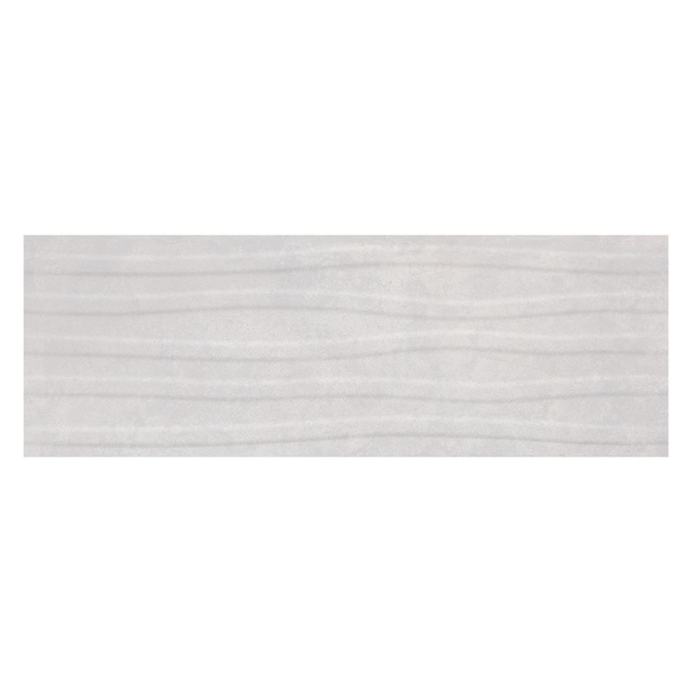 Urbancrete White Décor Tile - 600x200mm