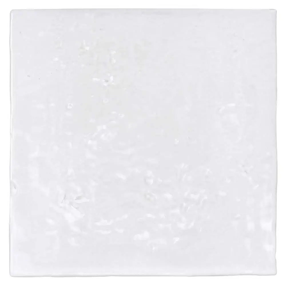 Nador White Gloss Tile - 132x132mm