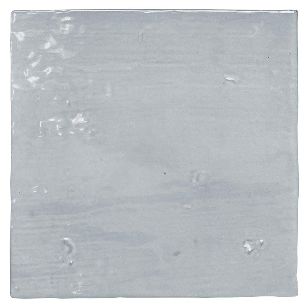 Nador Silver Gloss Tile - 132x132mm