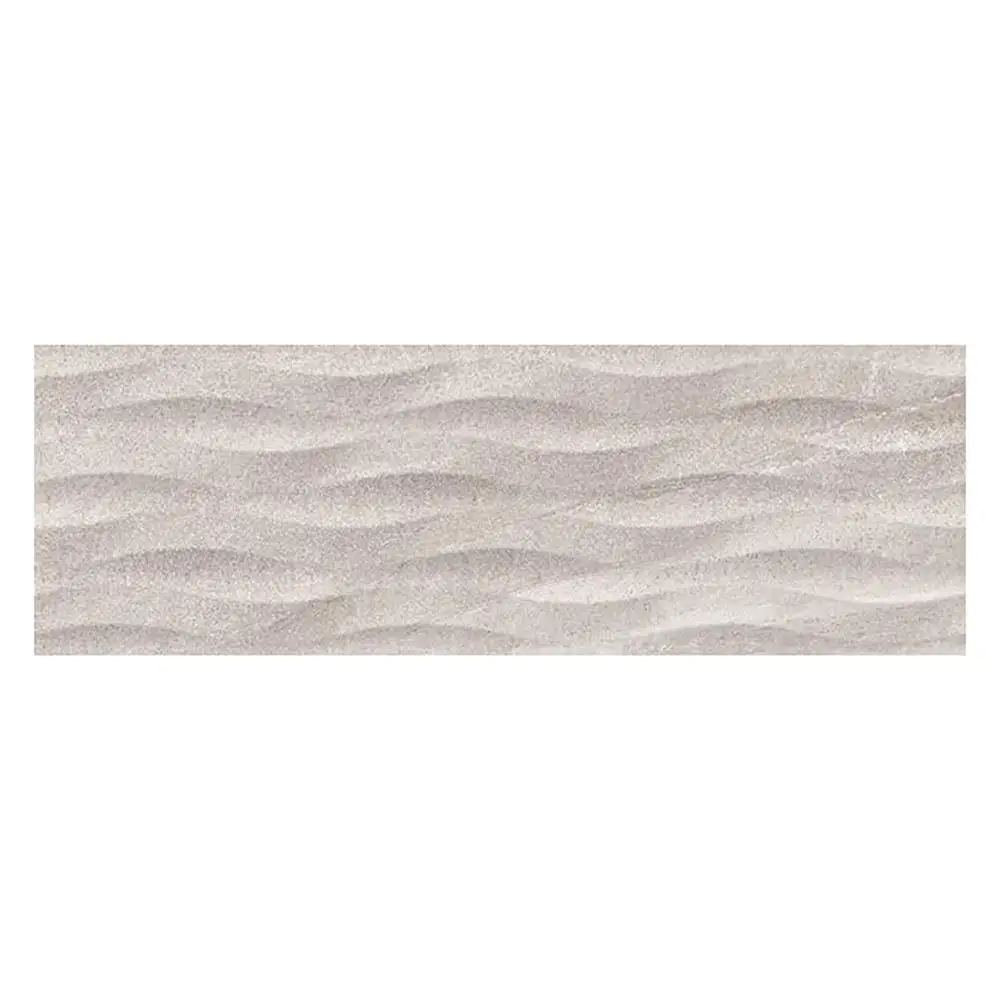Riverstone Wave Pearl Décor Tile - 690x240mm