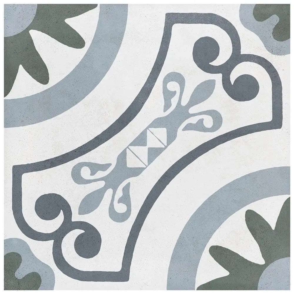 Havana White Garden Matt Tile - 223x223mm
