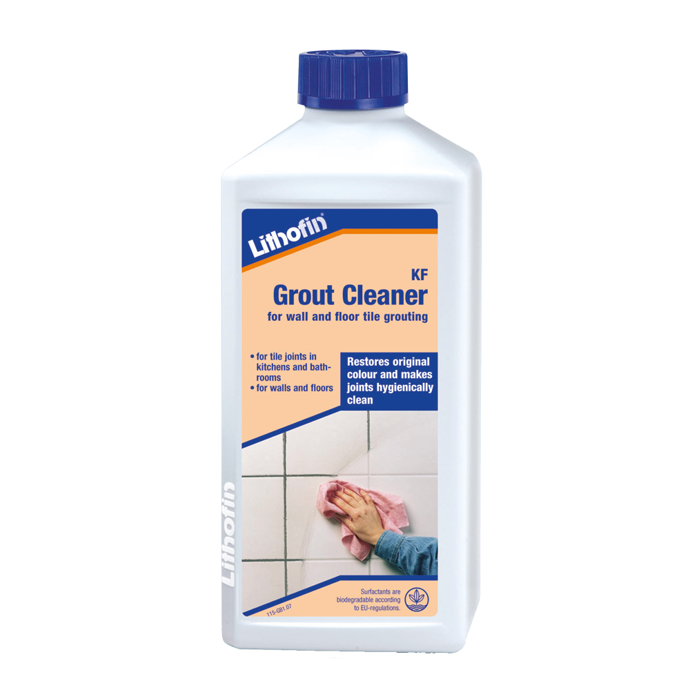Bottle of Lithofin KF Grout Cleaner - 500ml