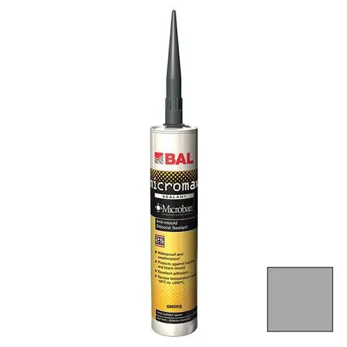 BAL Micromax Silicone Sealant Smoke - 310ml