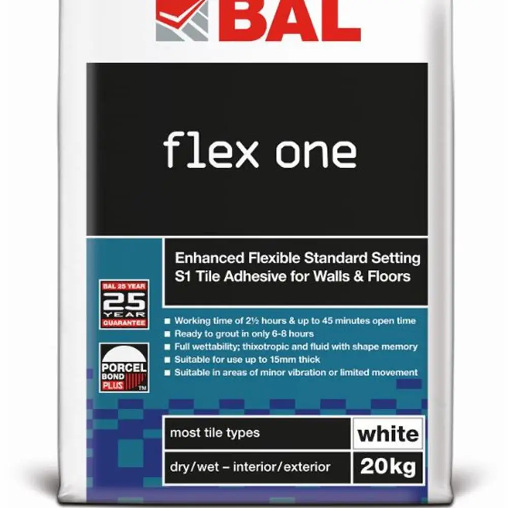 Bal Flex One Tile Adhesive - 20kg