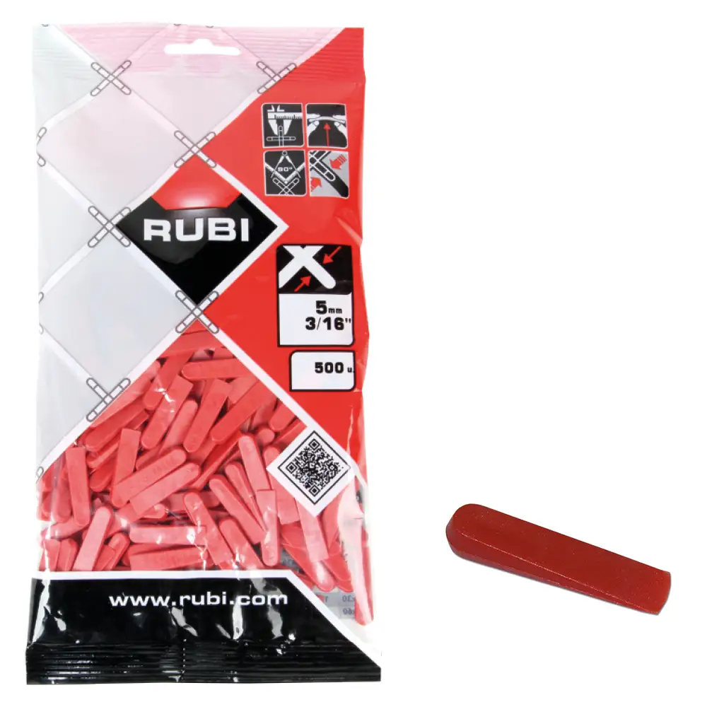 Bag of Rubi Tile Levelling Wedges - 5mm