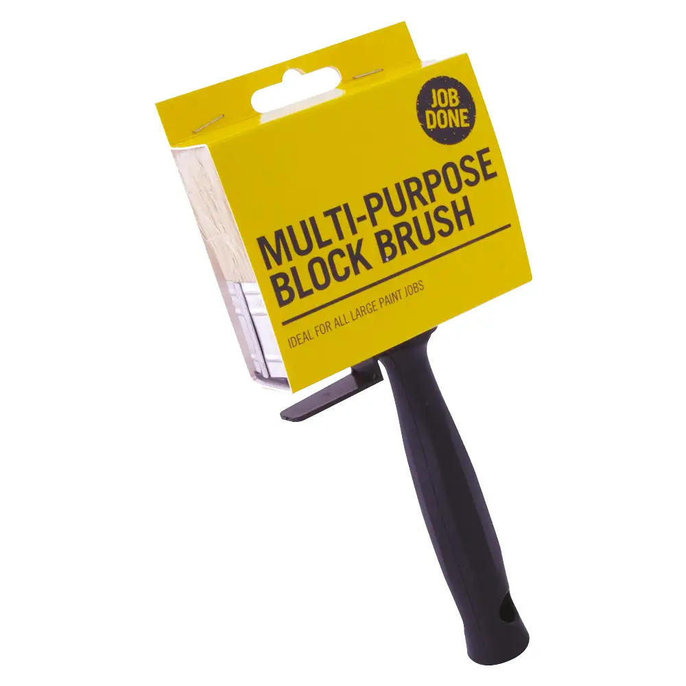 Multi-purpose block brush