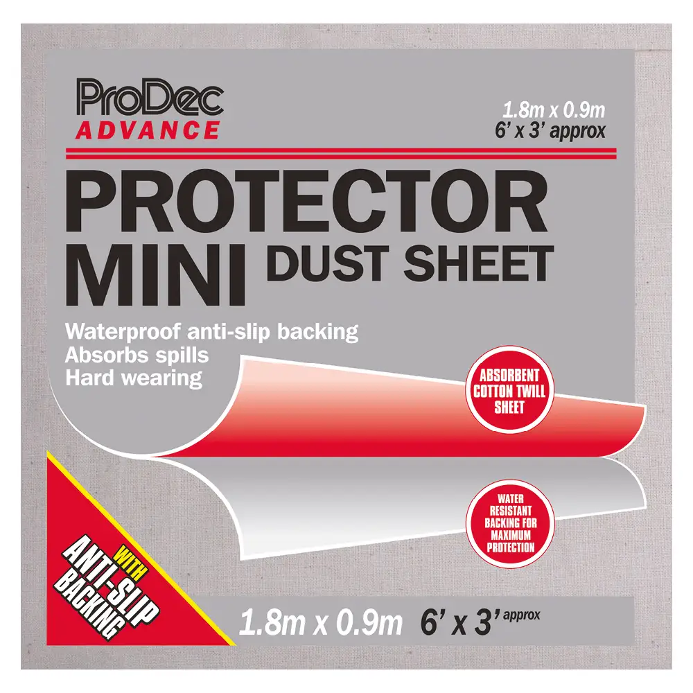 Rodo Protector Mini Dust Sheet - 6x3ft