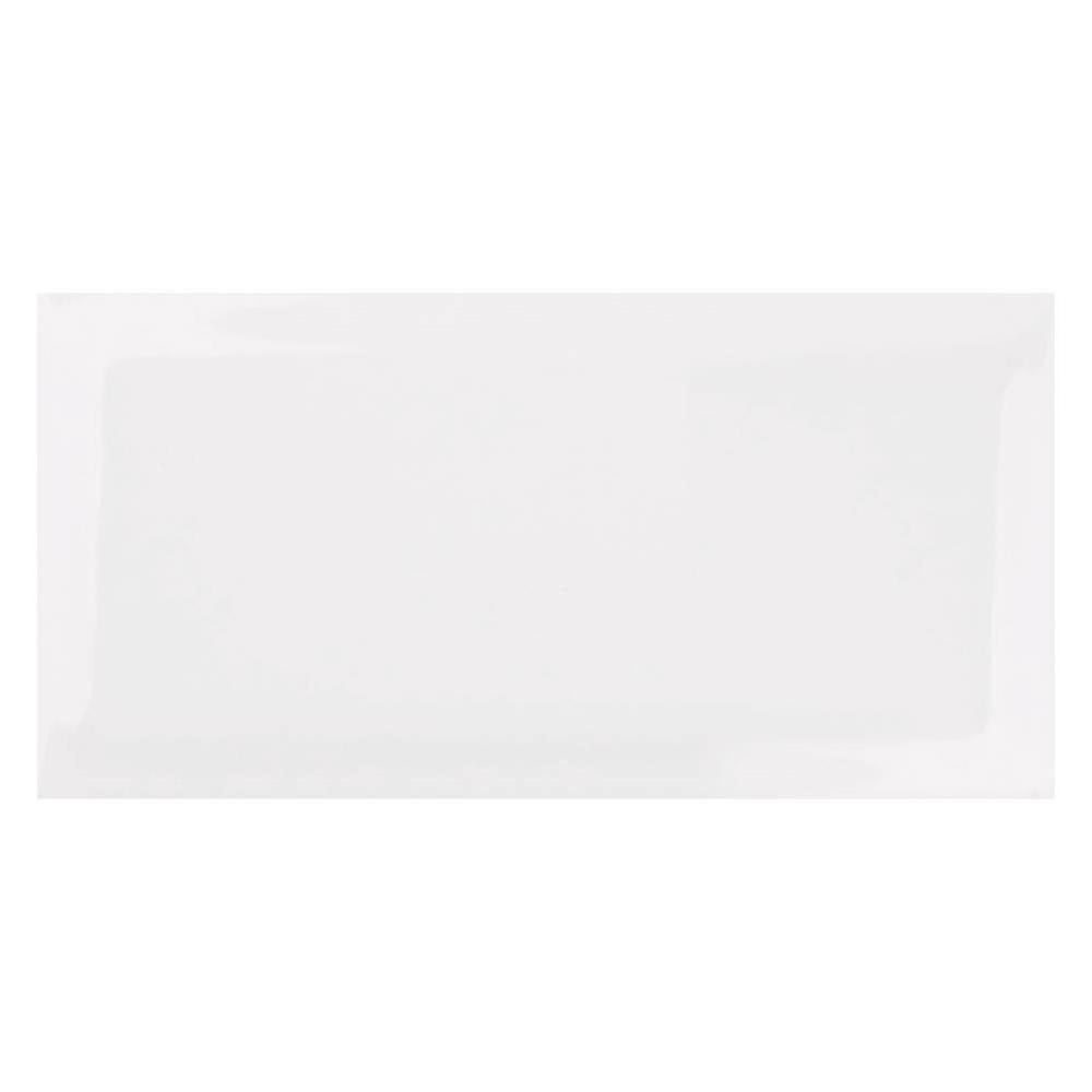 Bevel Brick White Tile - 200x100mm