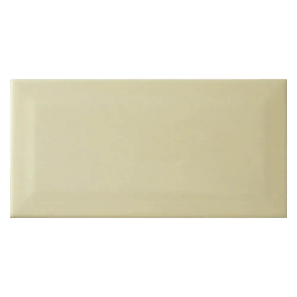 Bevel Brick Cream Tile - 200x100mm