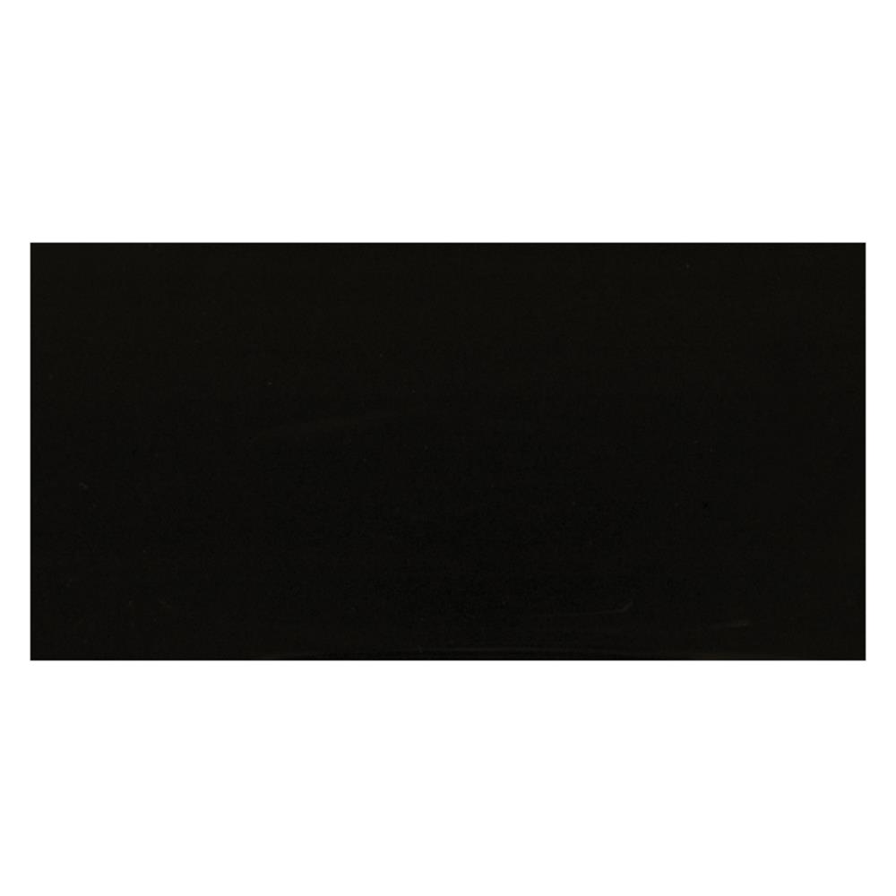 Metro Brick Black Gloss Tile - 200x100mm
