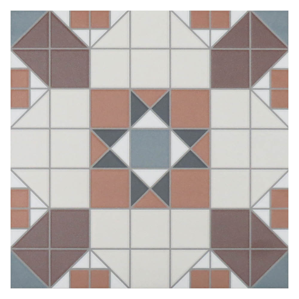 Victorian Heritage Blakeney White Tile 316x316mm Victorian Tiles CTD