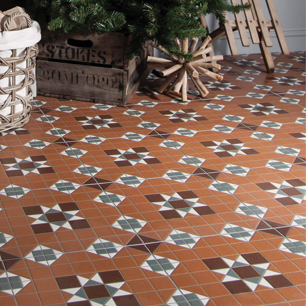Victorian Heritage York Terracotta, Terracotta Outdoor Floor Tiles Uk