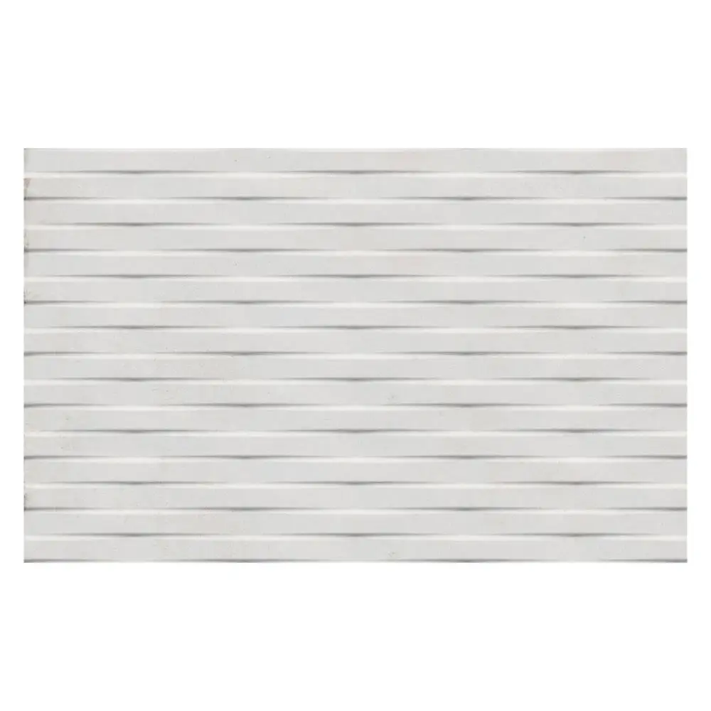 Cement Tech Mini White Décor Tile - 400x250mm