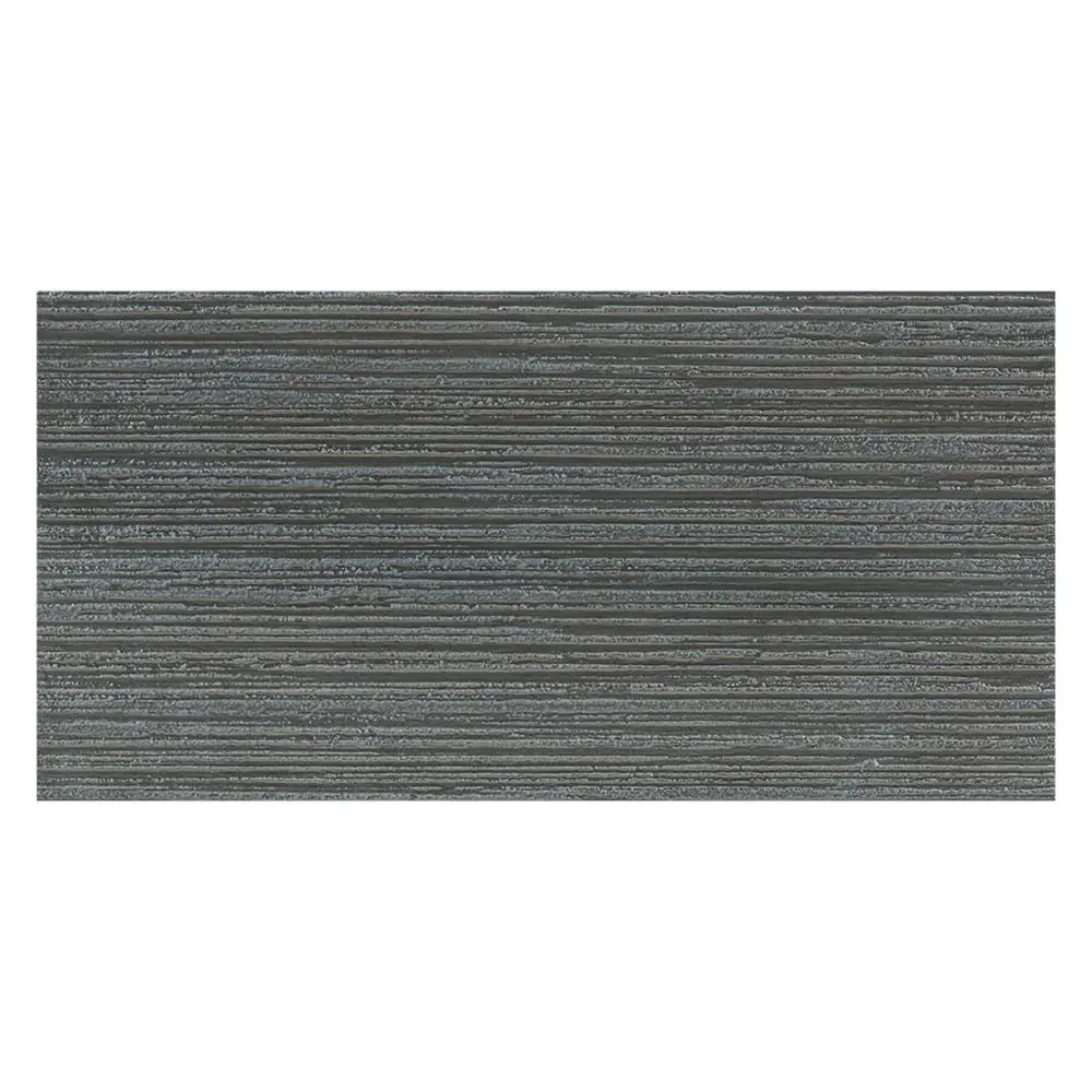 Rust Dark Iron Scraped Décor Tile - 600x300mm