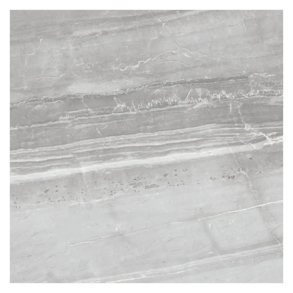 Bortolo Grey Gloss Tile - 600x600mm