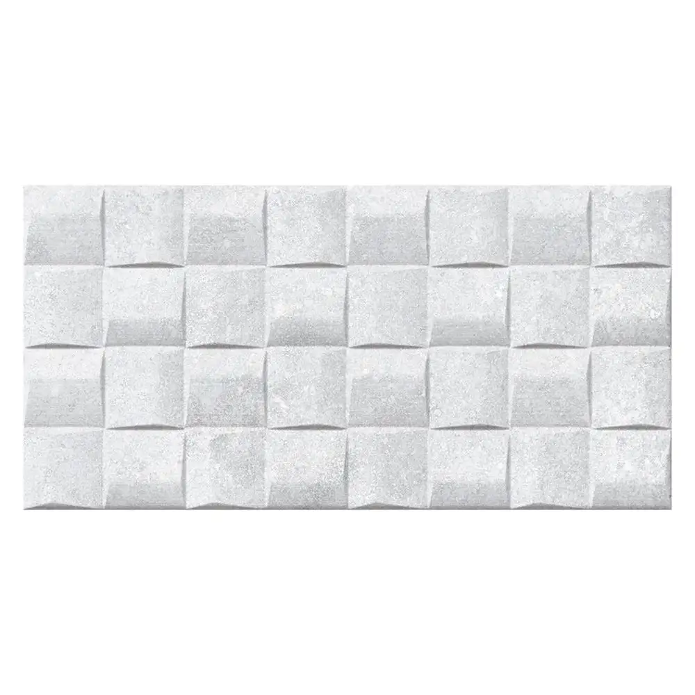 Polesden Art White Tile - 500x250mm