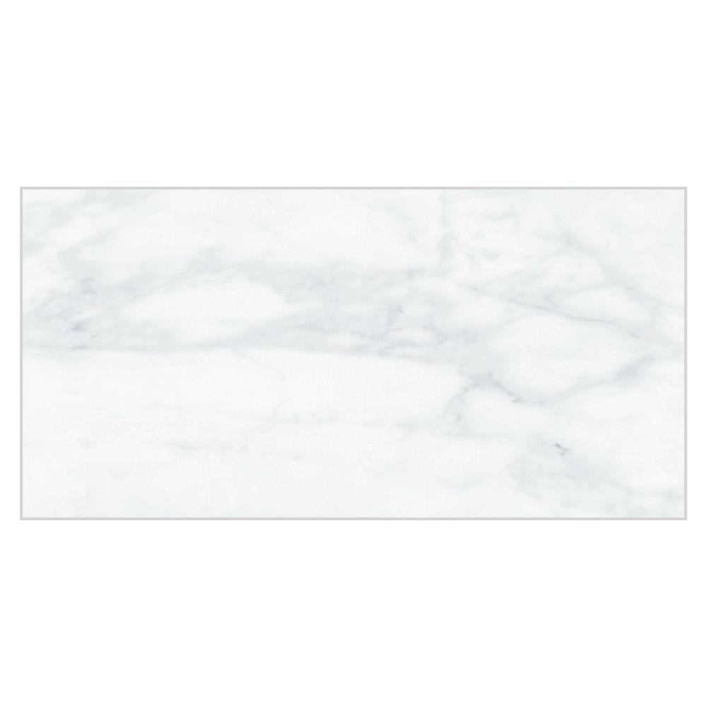 Snow Calacatta Gloss Tile - 600x300mm