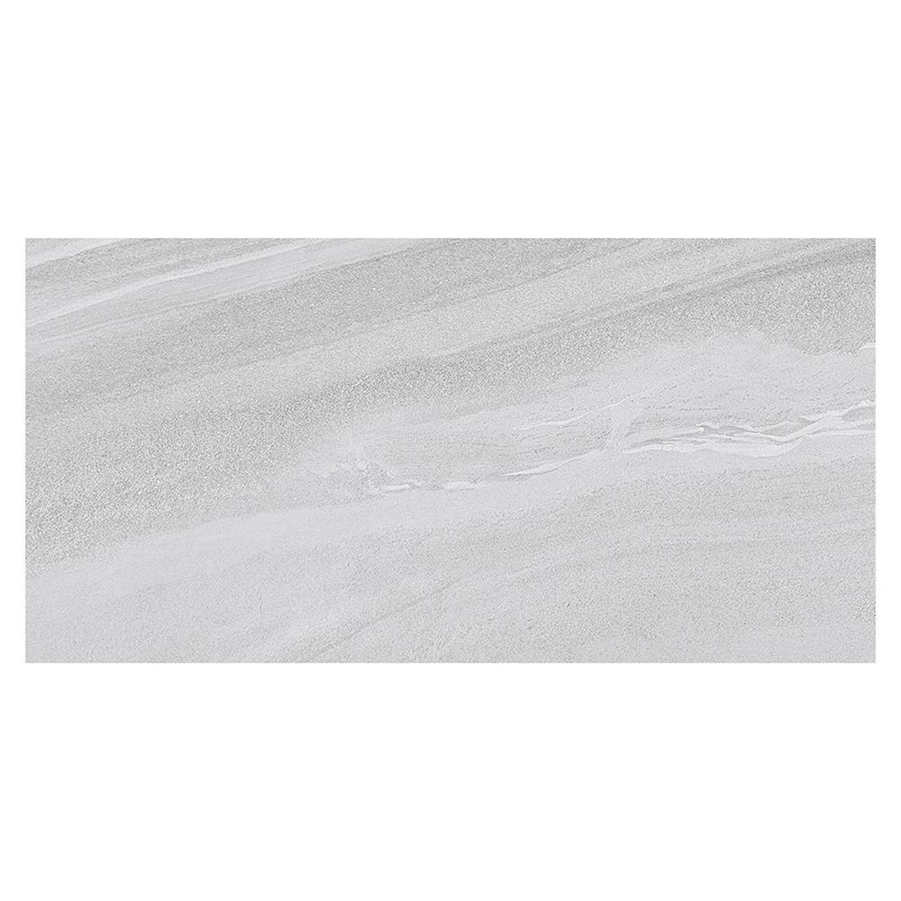 Pescara Mid Grey Gloss Tile - 600x300mm