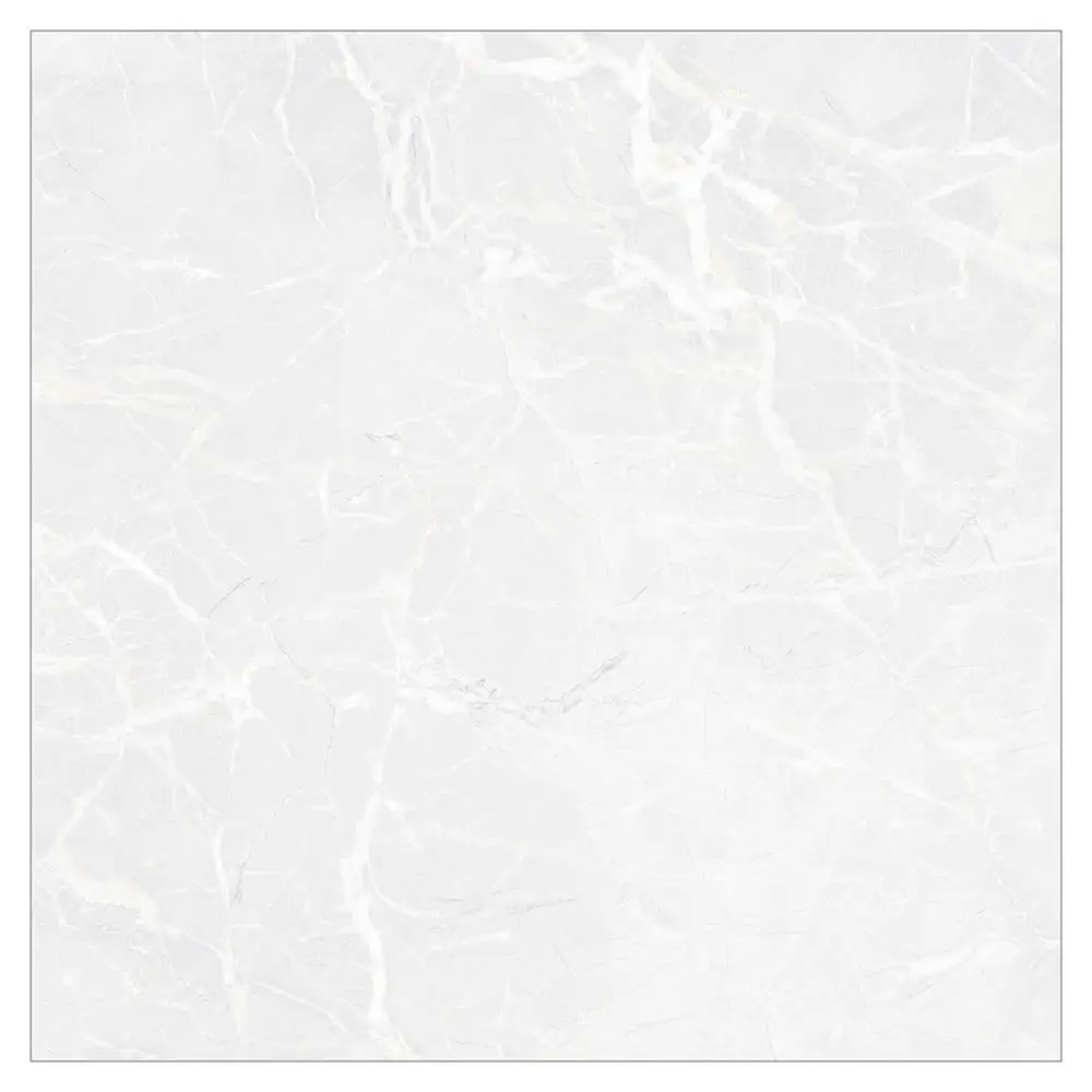 Nebula White Semi Polished Wall and Floor Tile - 600x600mm