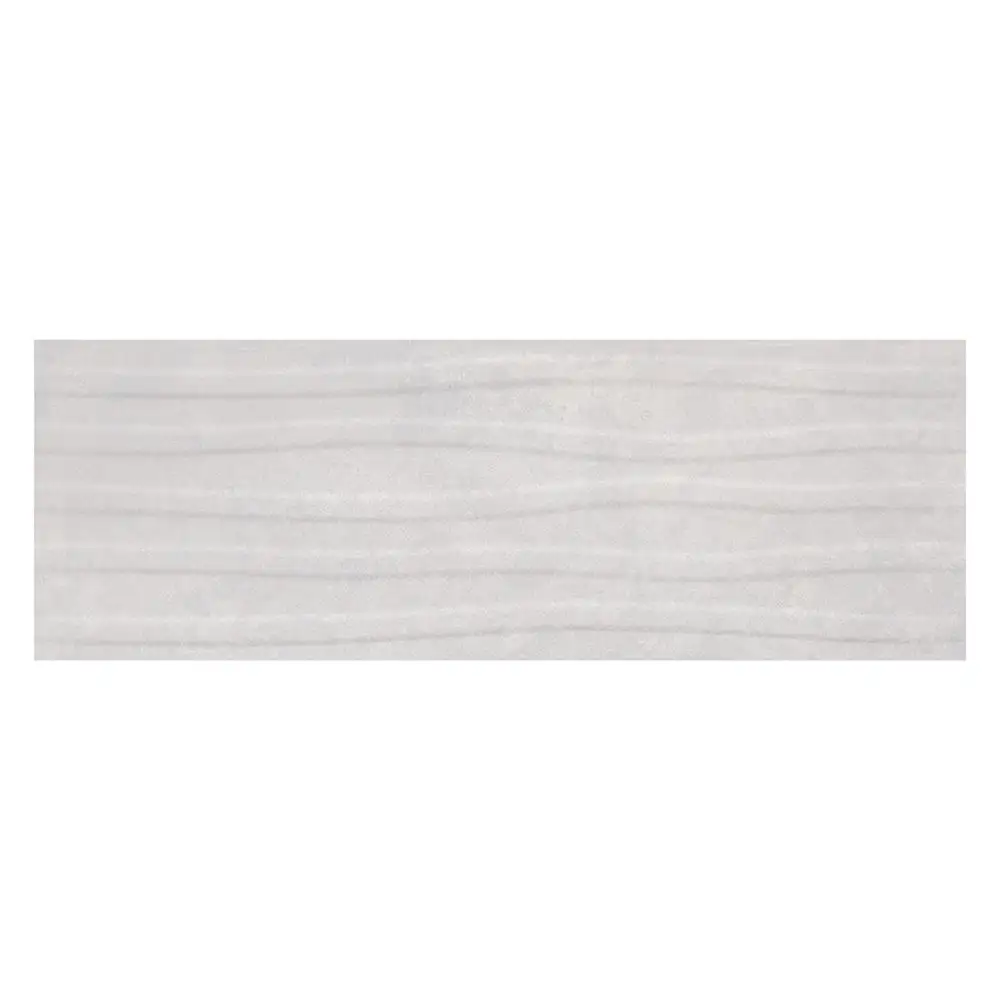 Urbancrete White Décor Tile - 600x200mm